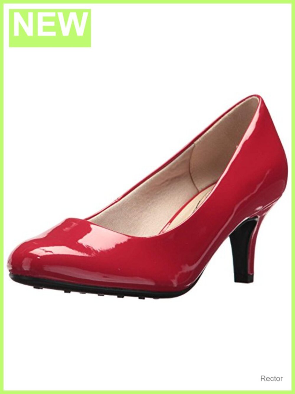 Women's Parigi Dress Pumps, Faux Leather, 2.5" Heel, Round Toe, Block Heel,